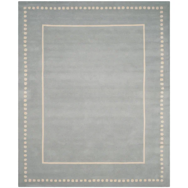 Safavieh Bella Silver/Ivory 5 ft. x 5 ft. Round Area Rug