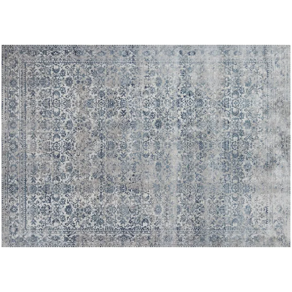 Loloi Patina PJ-06 5&3x22 x 7&8x22 Sky, Stone Rug