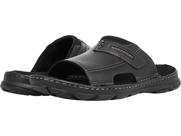 Rockport Darwyn Sandal - Men's, Black, Size 13, Sandals, Slide