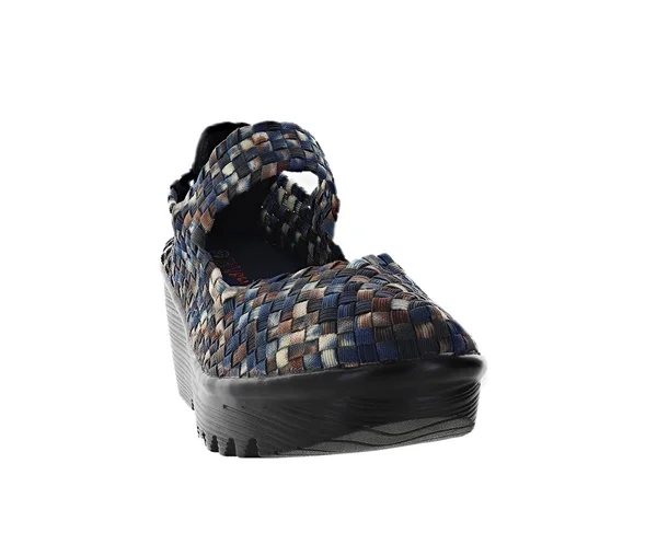 Women's Bernie Mev Lulia - Size: 37, Navy Camo Stretch Nylon
