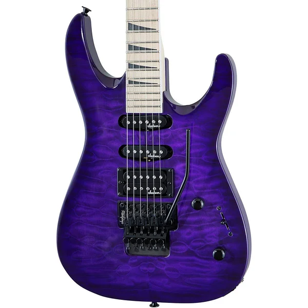 Jackson JS34Q Dinky DKA-M Transparent Purple Transparent Purple