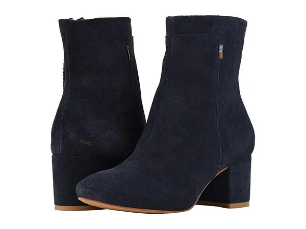 Toms Evie Bootie - Women's - Navy