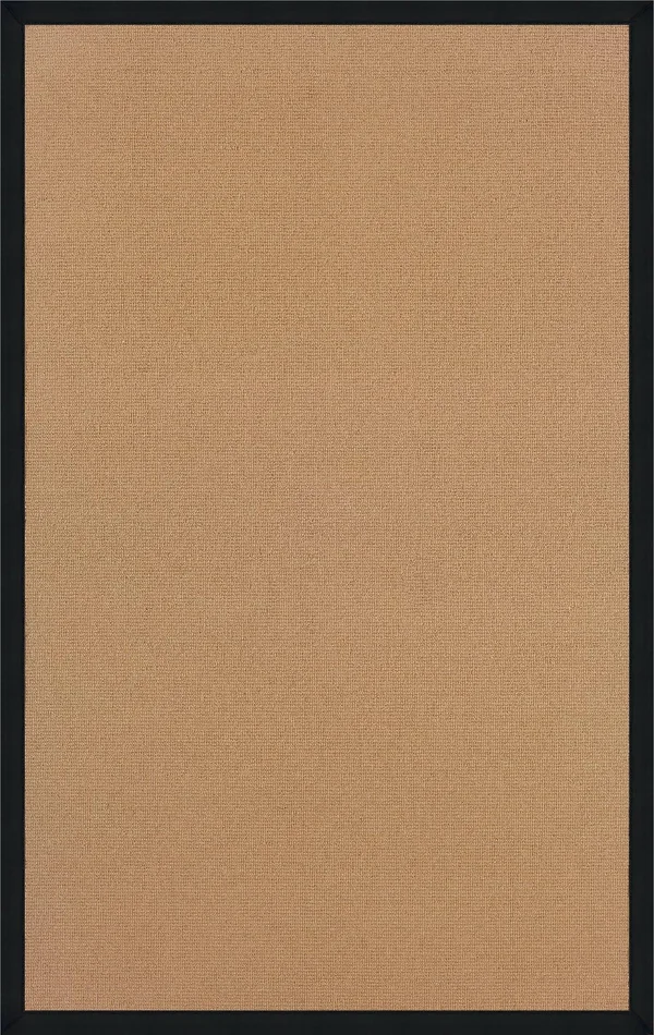 Linon Athena Rug - Black, 5x8 ft