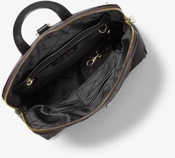 Michael Kors Bags - Rhea Slim Signature Backpack Medium Logo, Color: Brown, Size: Os, Belleviator&s Closet