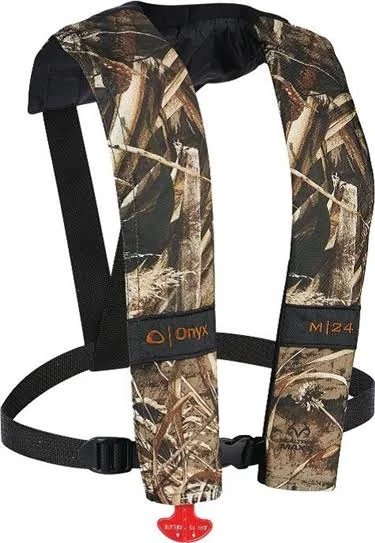 Onyx M 24 Manual Camouflage Inflatable Life Jacket
