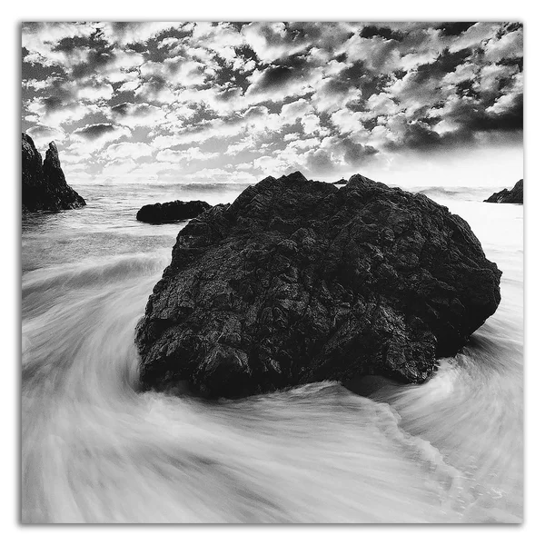 24x22 x 24x22 Tide Swirl by PhotoINC Studio Print on Canvas
