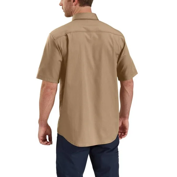Carhartt Rugged Professional Series Men's Short-Sleeve Shirt - Black, 4XL Tall