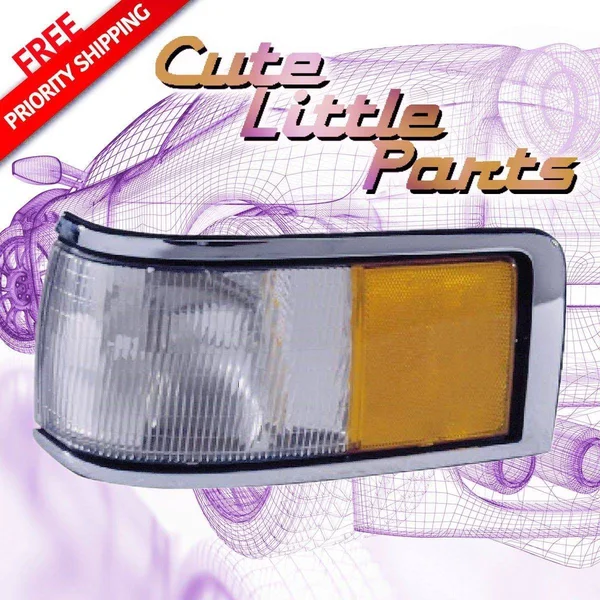 Replacement Depo 331-1543L-US Driver Corner Light for 90-94 Lincoln Town Car
