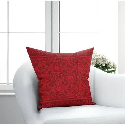 Dikmen Geometric Throw Pillow Bungalow Rose Size: 16x22 x 16