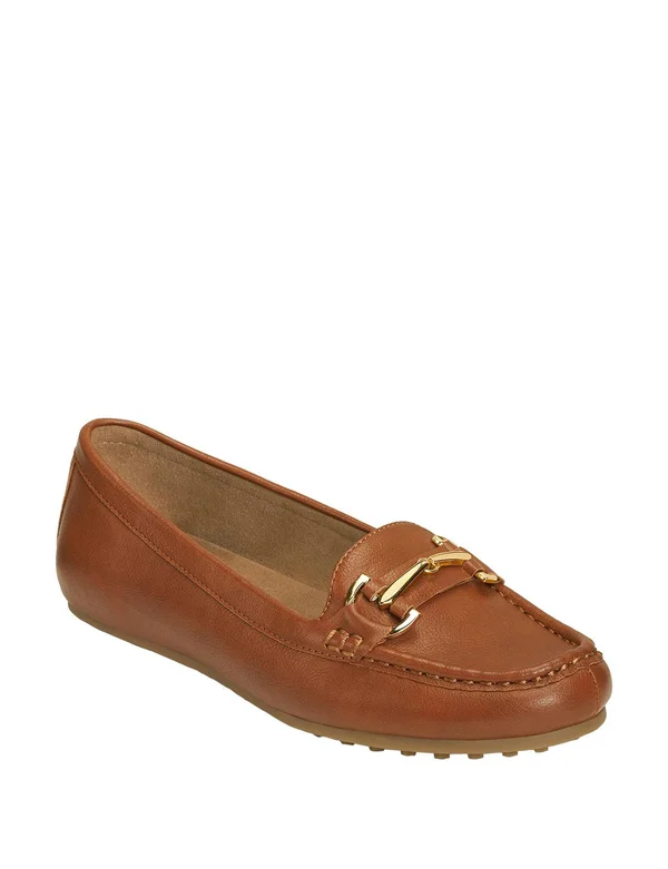 Aerosoles Women's Day Drive Loafers - Dark Tan