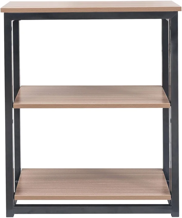 Readynow Folding 2 Shelf Bookcase, Natural 1205030003-N