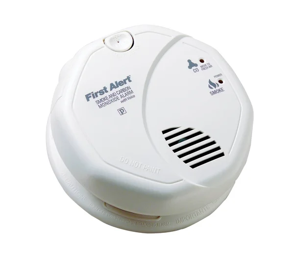 First Alert Photoelectric Smoke And Carbon Monoxide Detector With Voice Alarm, 120 Volt Ac/Dc, White