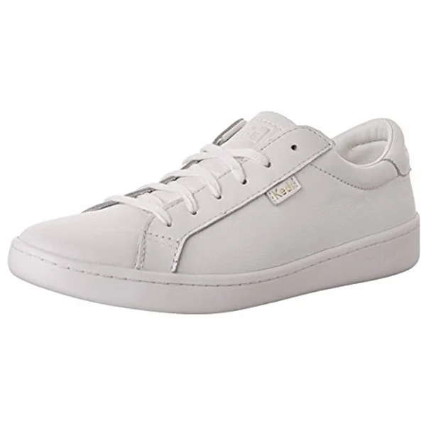 Keds Women's Ace Leather Sneakers - White - Size 9