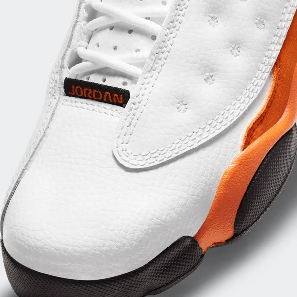 Jordan 13 Retro Starfish Preschool Kids& Shoes - White, Size: 1.5
