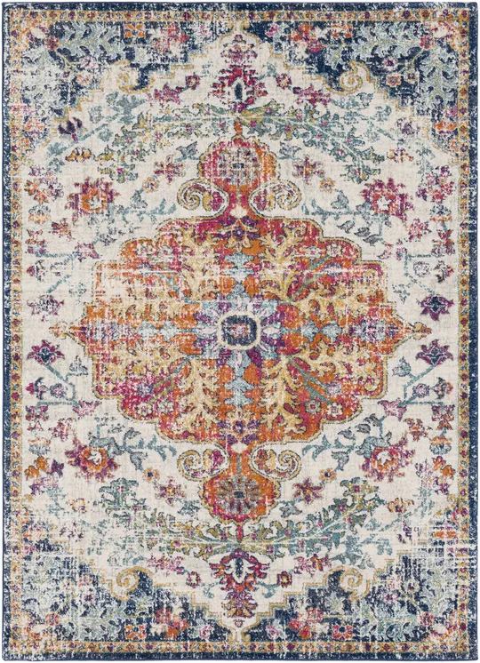 Bodrum 7&10x22 Square Updated Traditional Area Rug - Hauteloom