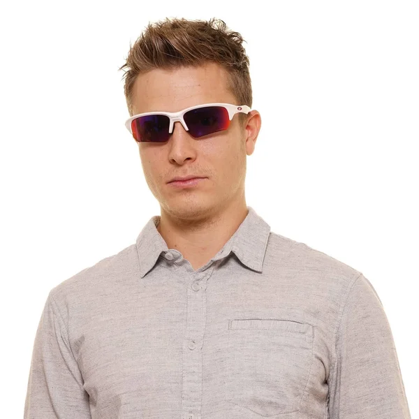 Oakley Flak Beta 65 mm Matte White Sunglasses