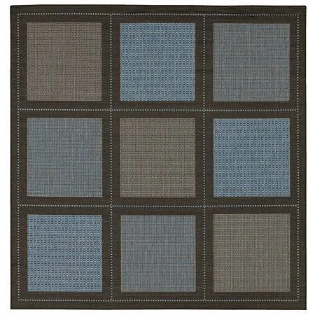 Couristan Recife Summit Champagne/Blue Rug