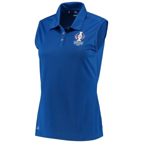 Adidas Golf Performance Sleeveless Polo (Collegiate Royal) Women's Sleeveless