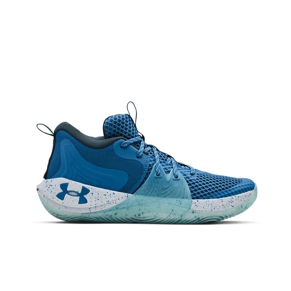Under Armour Embiid One Basketball Shoes in Blue/Blue Size 10.0