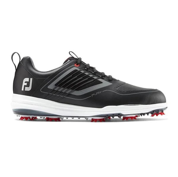 FootJoy Men's Fury Golf Shoes, Black