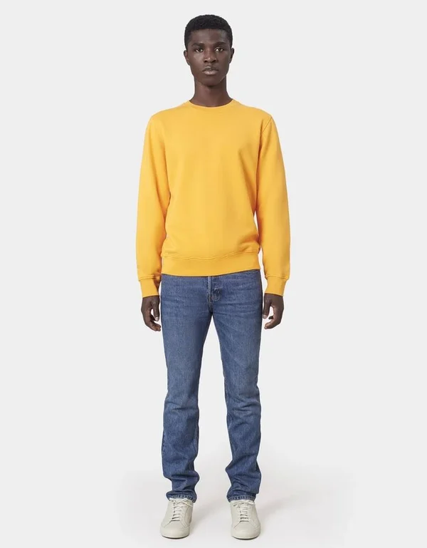 Colorful Standard Classic Organic Crew Sweatshirt - Yellow