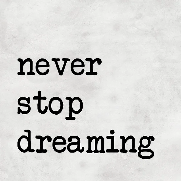 Marmont Hill - Handmade Never Stop Dreaming IV Print on Wrapped Canvas - 32 x 32