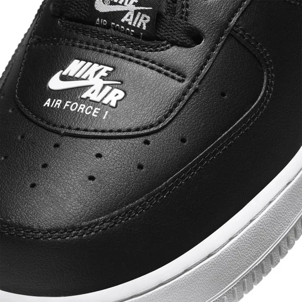 Nike Air Force 1 07 Black/blackwhite - Size 8 Men