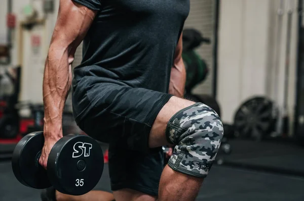 Sling Shot Strong Knee Sleeves by Mark Bell - Blue