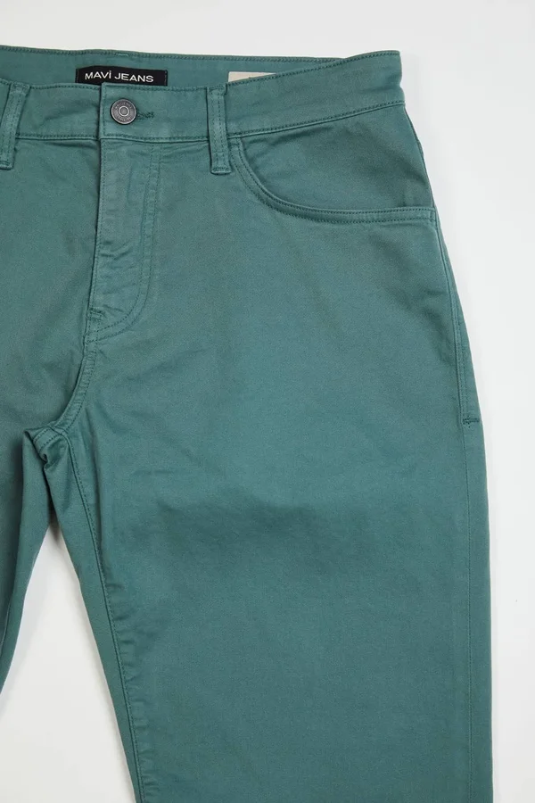Mavi Jeans Jacob Slim Fit Flat Front Chino Shorts - Green - 32