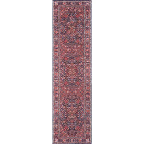 Momeni Afshar Area Rug, Navy, 5& x 7&6x22