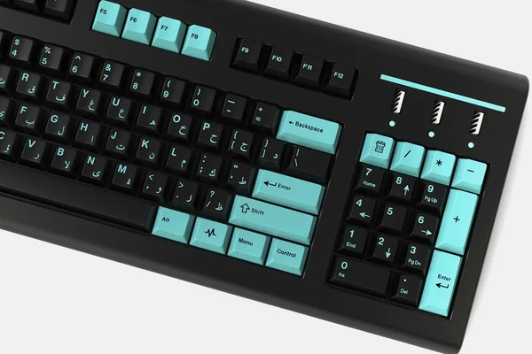 Drop + Mito GMK Pulse Custom Keycap Set - Mitolet in Black