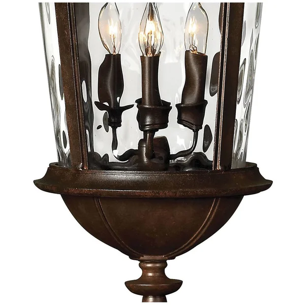 Hinkley Windsor Hanging Outdoor Light - River Rock 1892RK