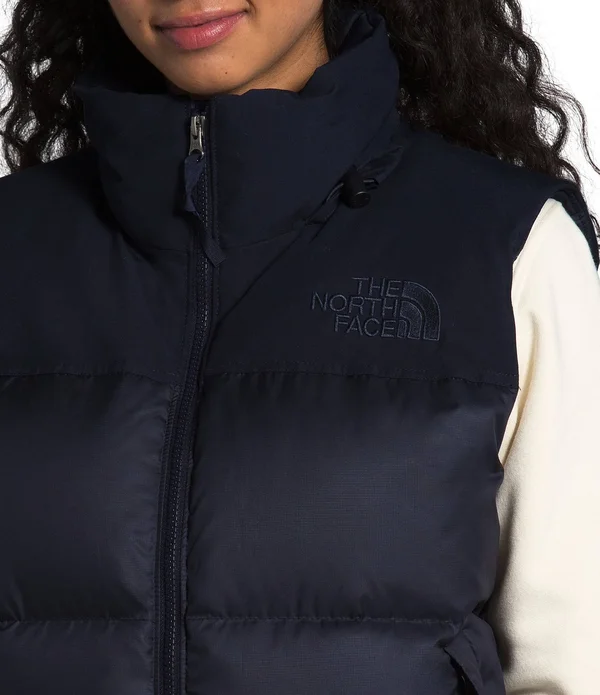 The North Face Eco Nuptse Vest - Women's L Marron Purple/Root Brown