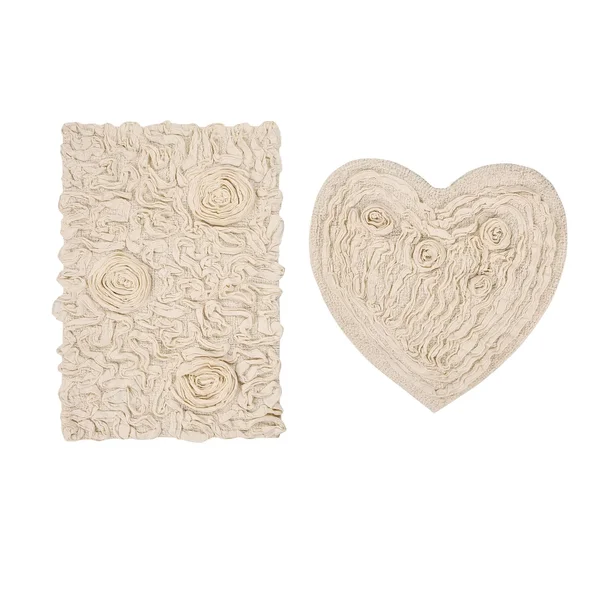 Home Weavers Radiant Bath Rug - 3 Piece Set - Natural