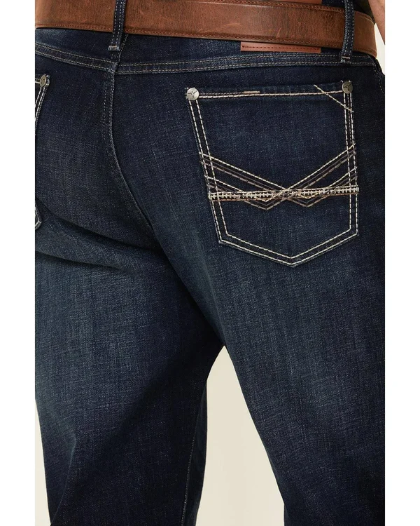 Wrangler 20X Men's 33 Extreme Relaxed Fit Jeans-Spur