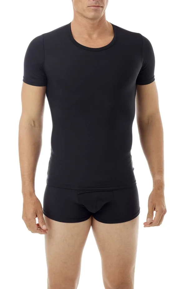 Underworks Microfiber Concealer Crew - Black - 2XL