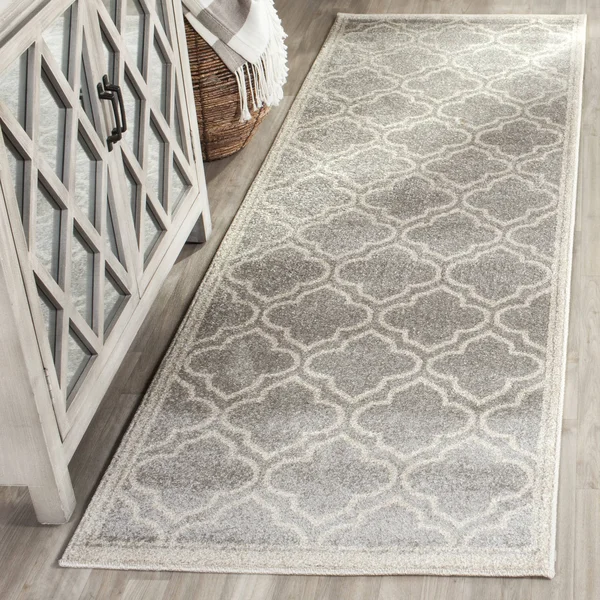 Safavieh Amherst Light Grey & Ivory 2&-3x22 x 9& Rug