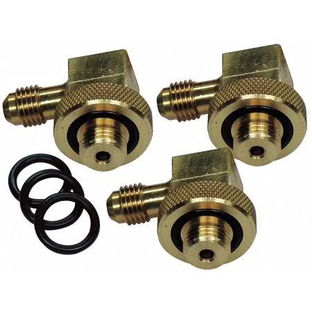 Mid-West Instrument Test COCK Adapter Kit, Includes: Contains Three 1/4 in NPT Quick Connect Adpt x 1/4 in Flare 90 Degr - 11070