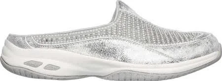 Skechers Women's Relaxed Fit Commute Time Happy as A Clam Clog - Silver