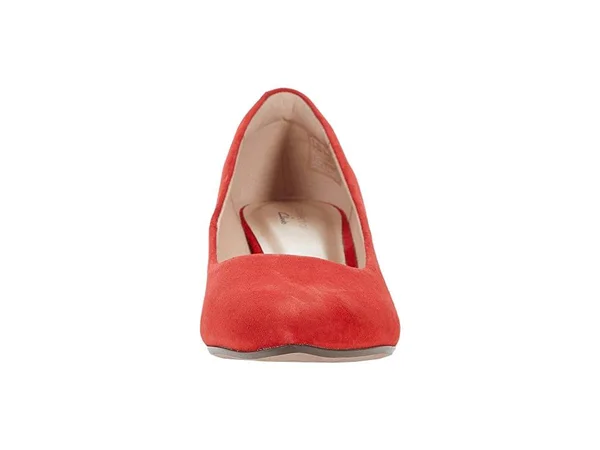 Clarks Linvale Jerica Pump - Women's, Red Suede, Size 7, Pumps