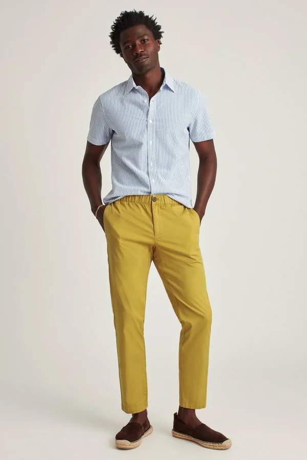The Off Duty Pant for Men by Bonobos - Bengal Brass - S