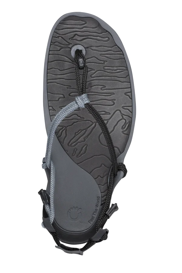 Xero Shoes - Cloud Barefoot Sandal - Men's 9, Charcoal/Black