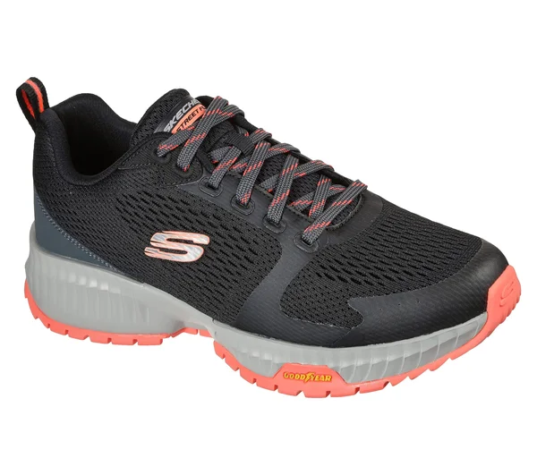 Skechers Men's Street Flex Eliminator Sneaker - Black/Red