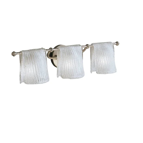 Kichler 6313NI Drapes Vanity Light Brushed Nickel