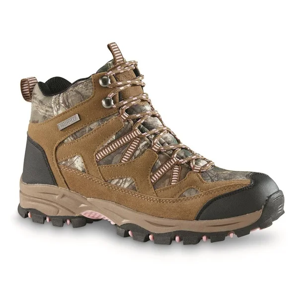 Itasca Women's Vista Hiking Boots, 10B, Gray/Purple