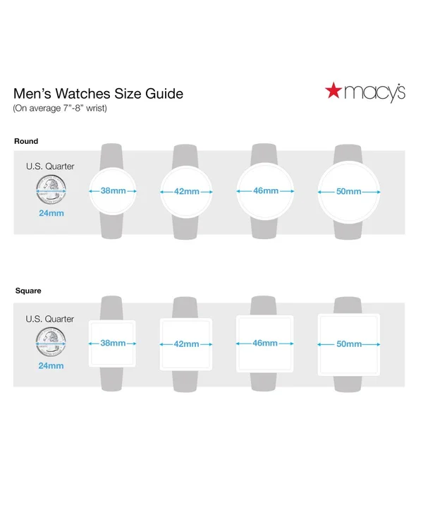 Coach Charles Black Leather Strap Watch - Black
