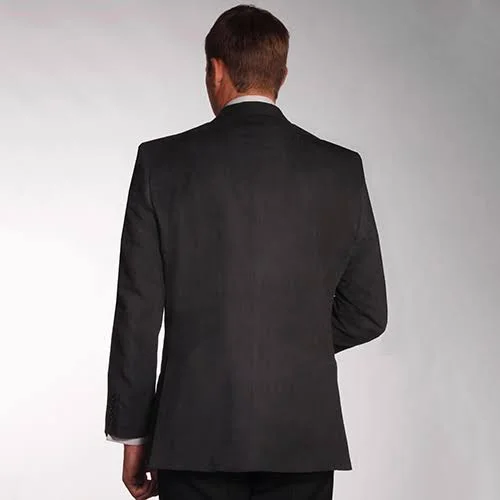 Jean Paul Germain Suede Microfiber Sport Coat - Men's, Black, Size 52 Regular