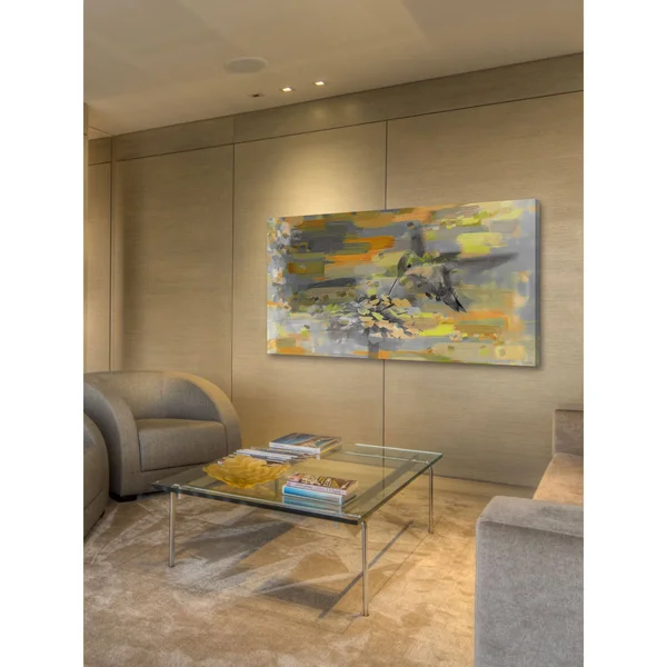 Parvez Taj Whirly Bird Art Print on Premium Canvas