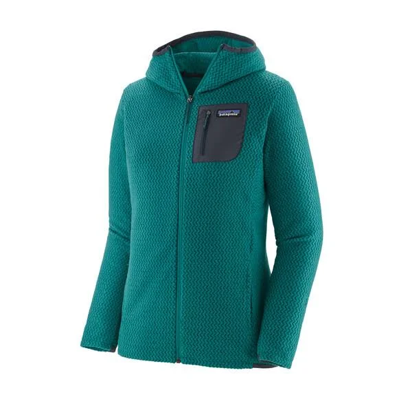 Patagonia R1 Air Full-Zip Hoody - Women's XL Borealis Green
