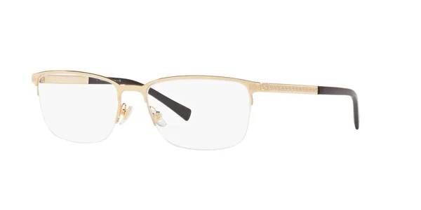 Versace VE1263 Oval Eyeglasses - 53-17-140, 1002-GOLD